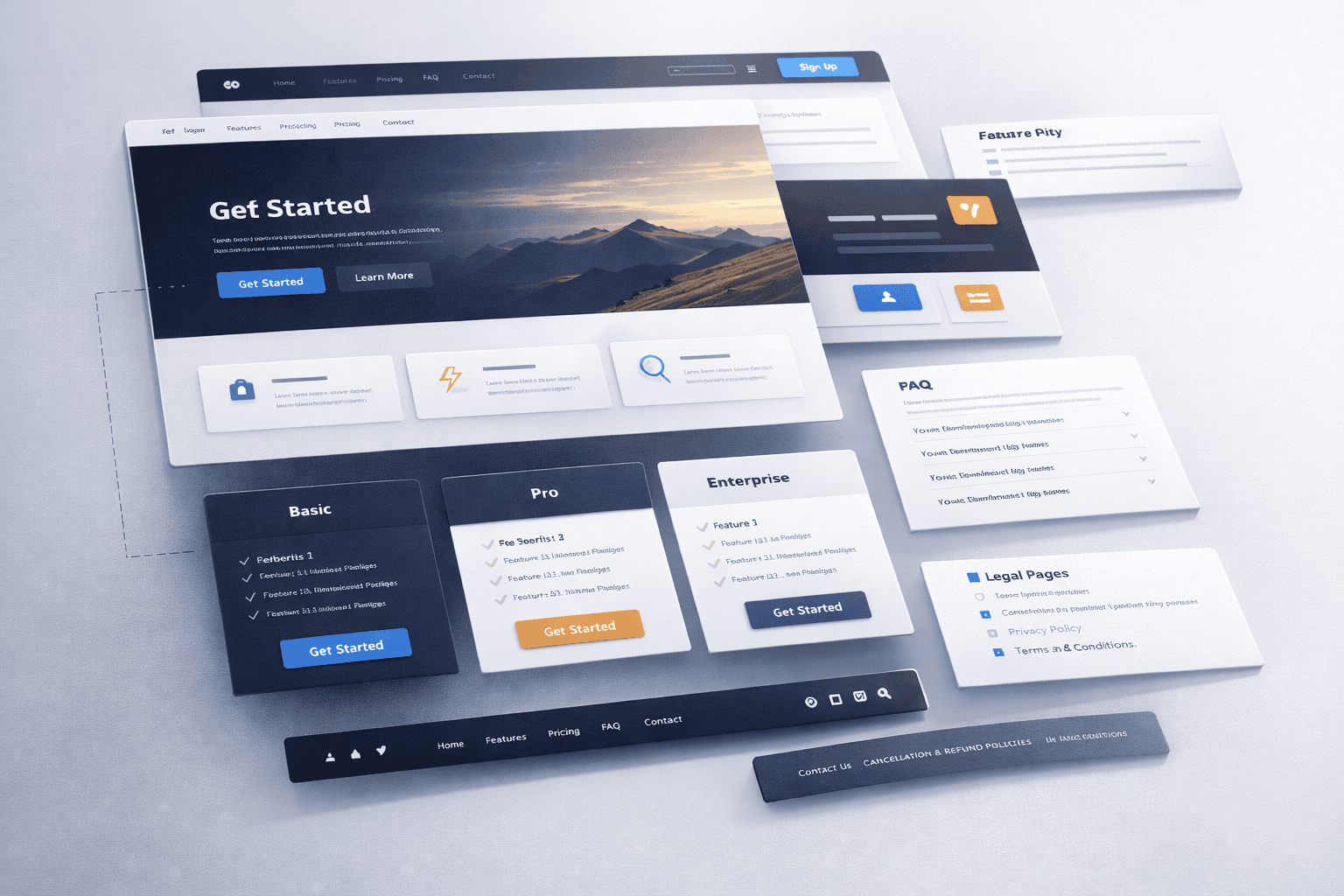 Landing Page Module